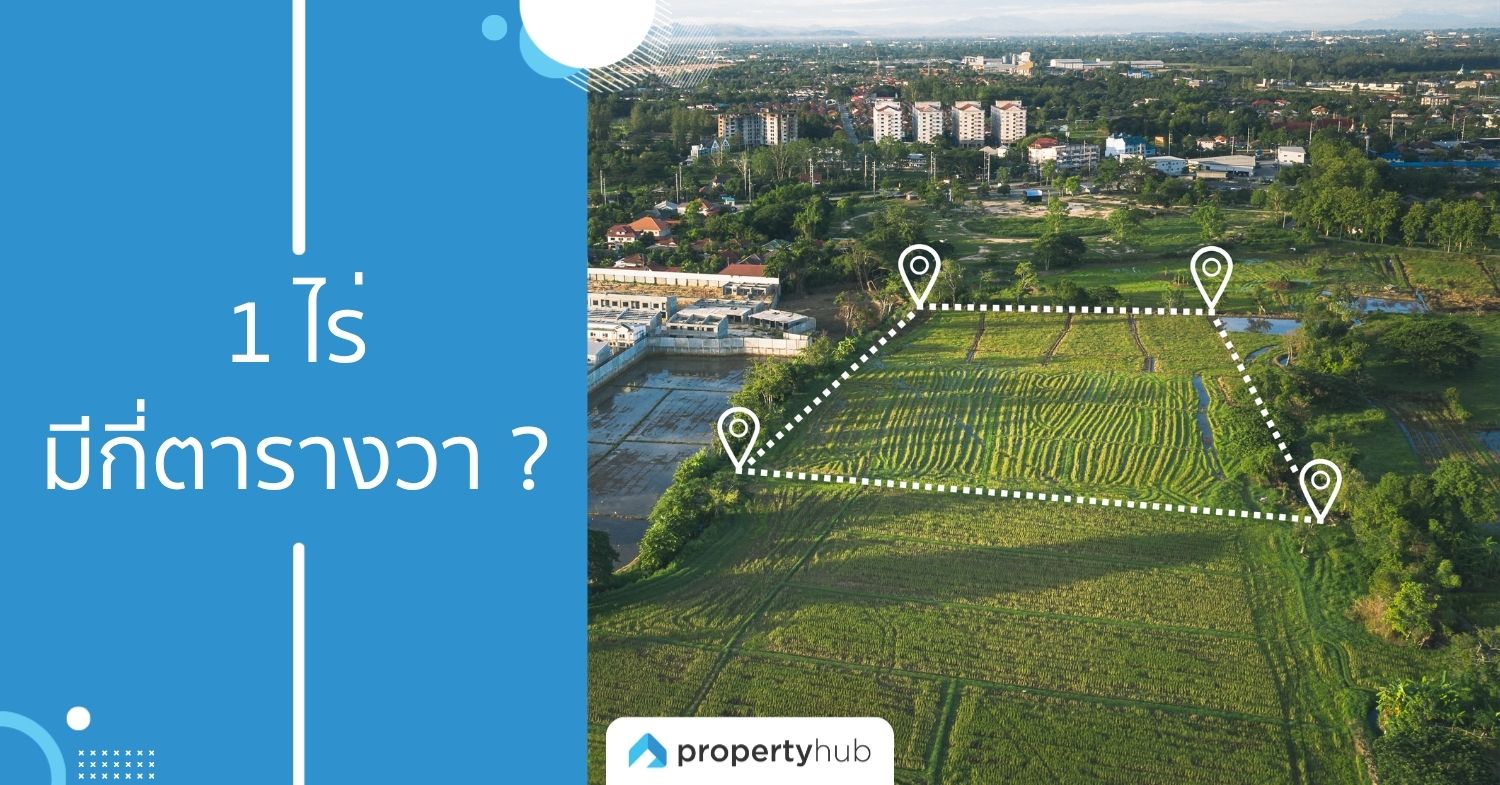 รู้หรือไม่ 1 ไร่ มีกี่ตารางวา ?